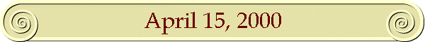 April 15, 2000